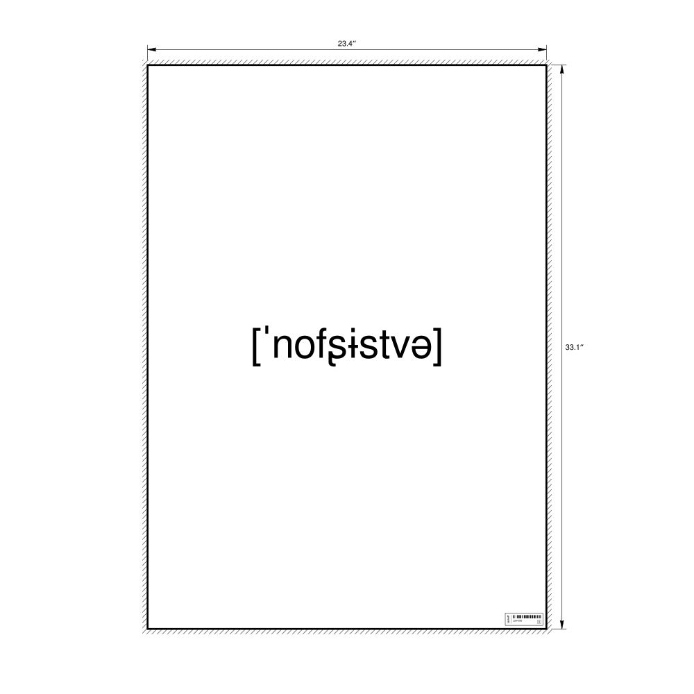 Leskoff новшество IPA Transcription Poster, image 1 of 1