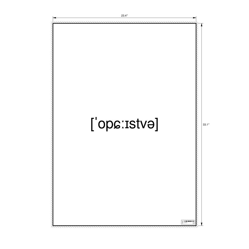 Leskoff общество IPA Transcription Poster, image 1 of 1