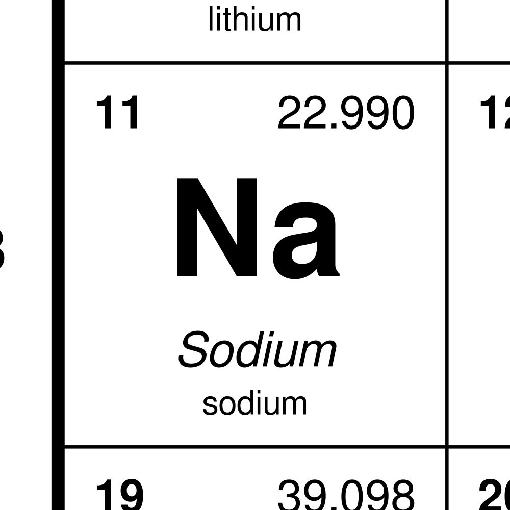 Leskoff Periodic Table Chart, 11.7 x 8.3 in (29.7 x 21.0 cm, Desk Chart, Laminated), 18-Column Layout, Sardinian/English-Labeled, image 2 of 2