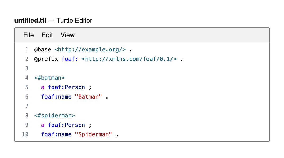 Turtle Editor