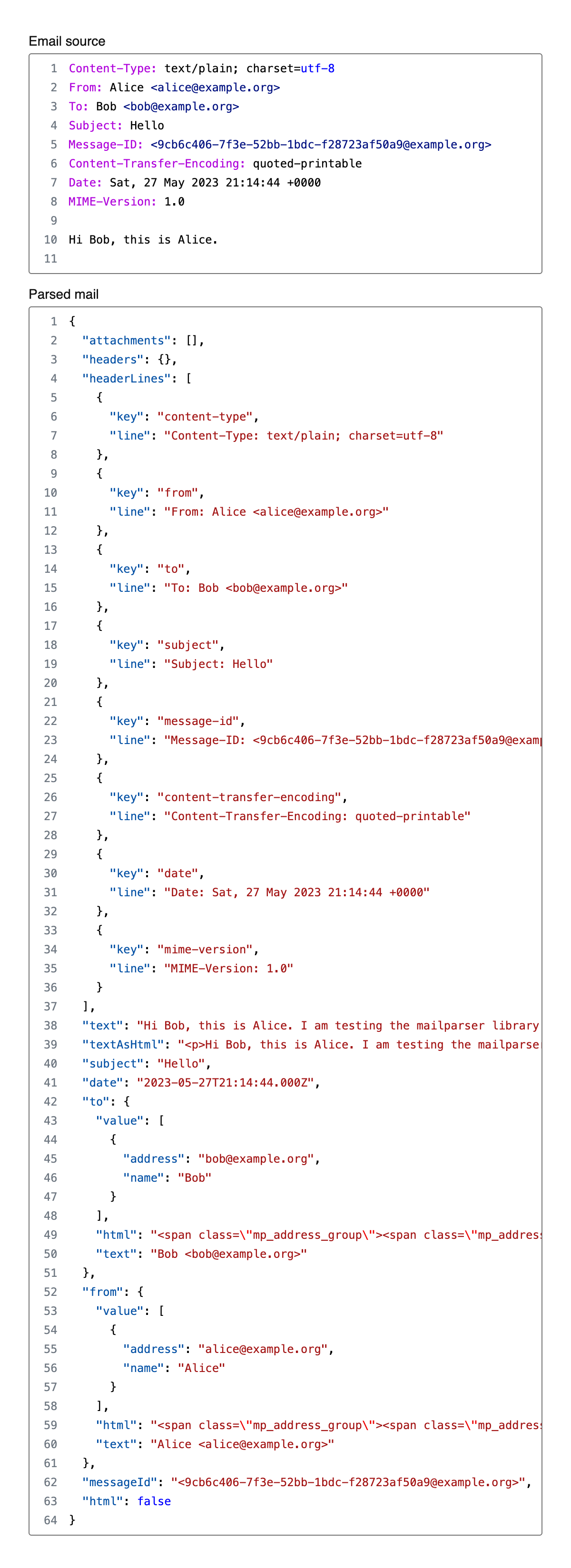 Email Parser