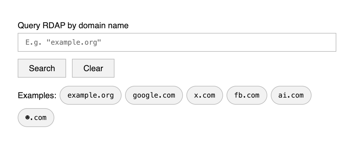 RDAP Client