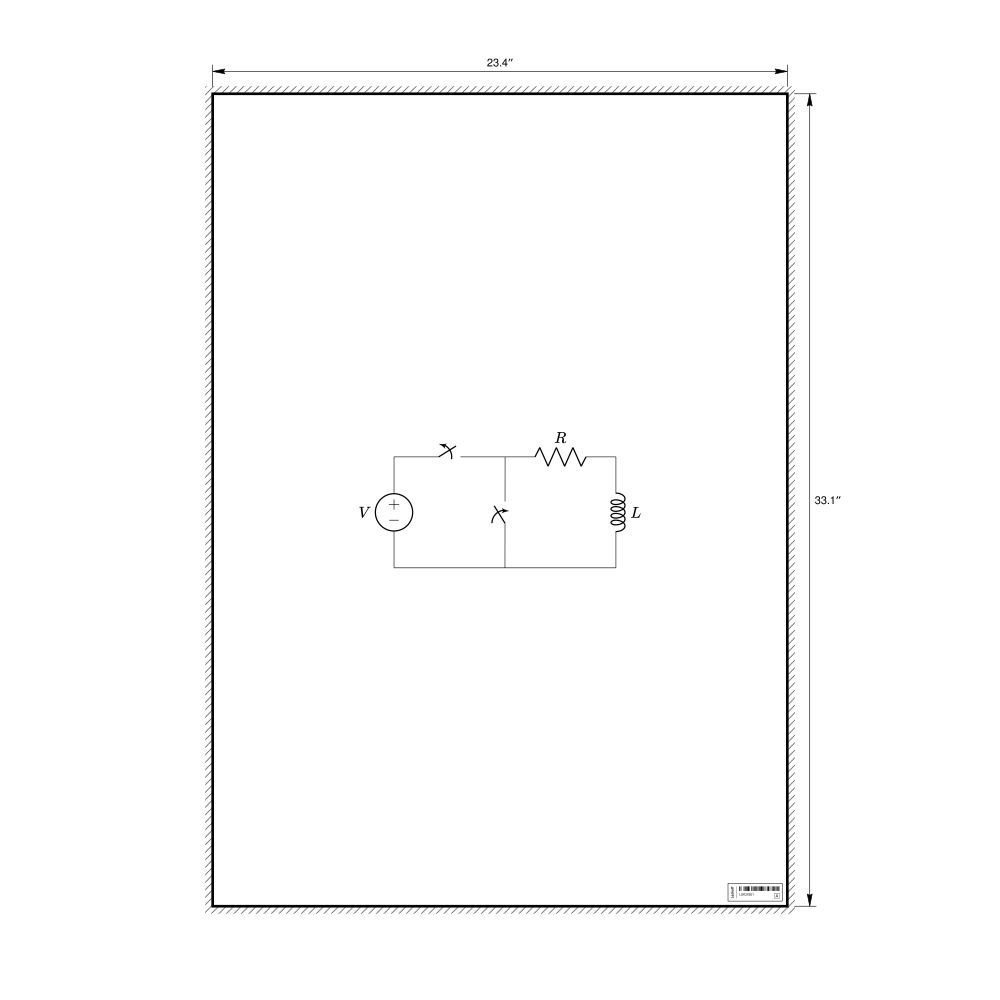 Leskoff RL Circuit Poster, image 1 of 1