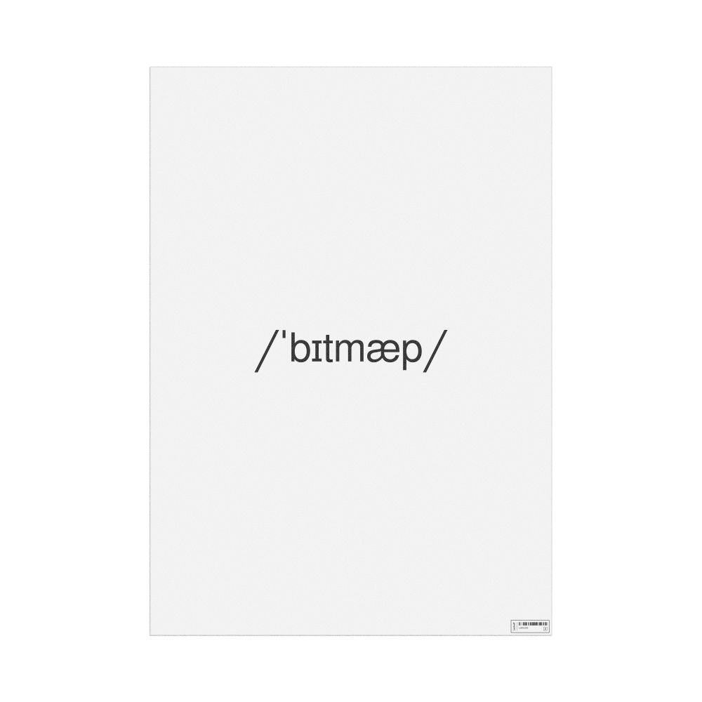 Leskoff bitmap IPA Transcription Poster, image 1 of 1