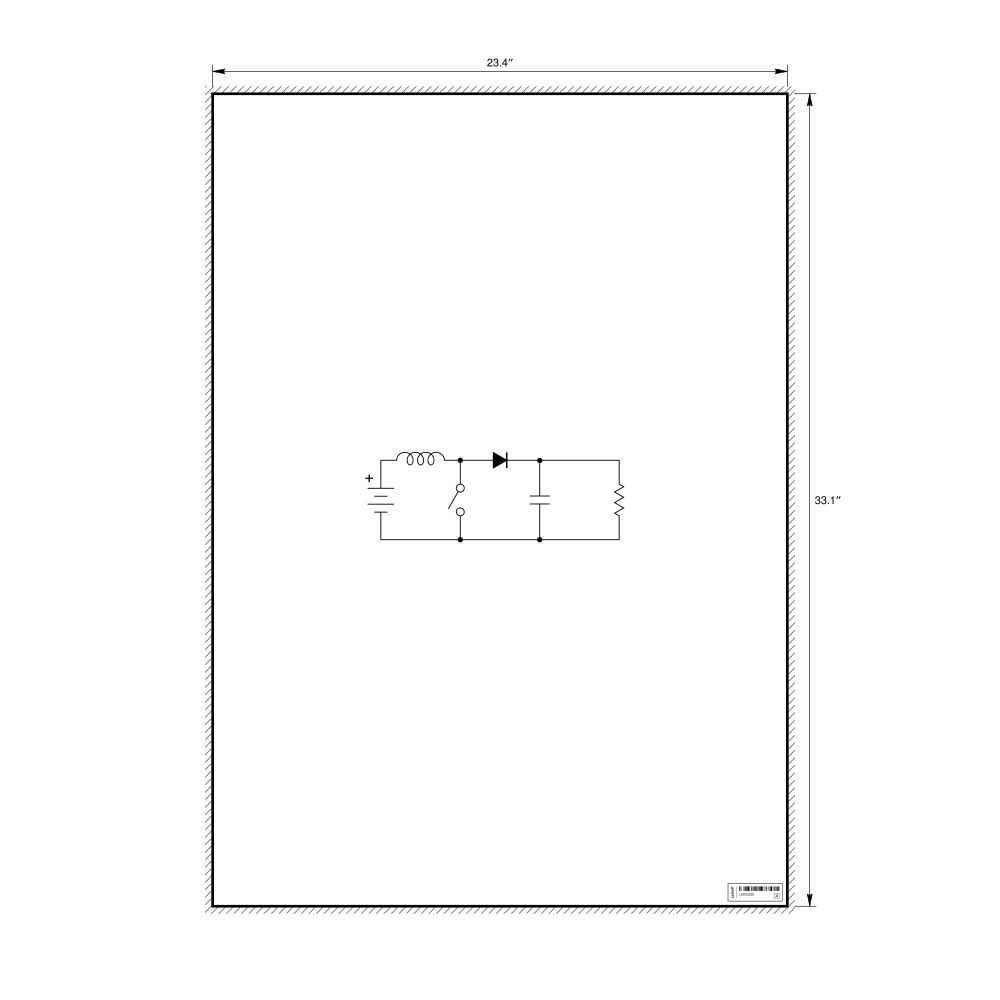 Leskoff Boost Converter Poster, image 1 of 1