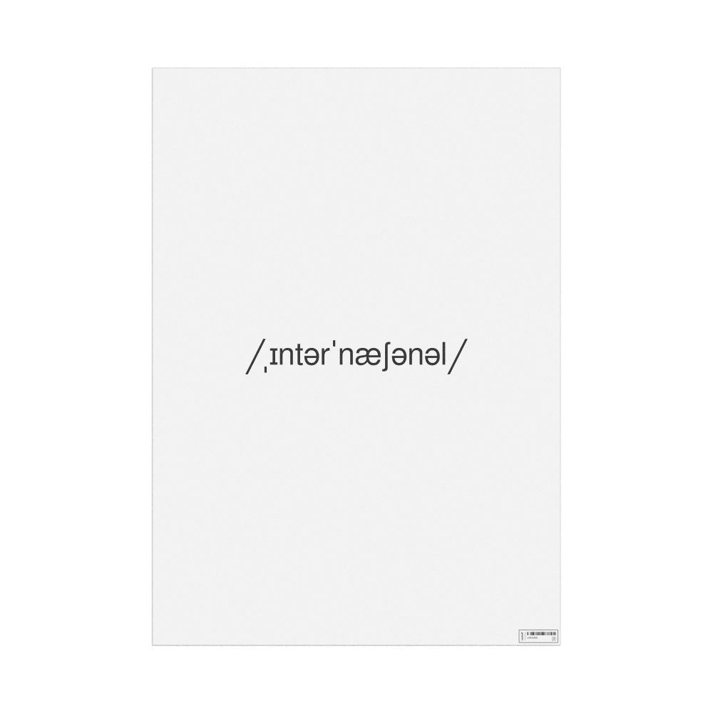 Leskoff international IPA Transcription Poster, image 1 of 1