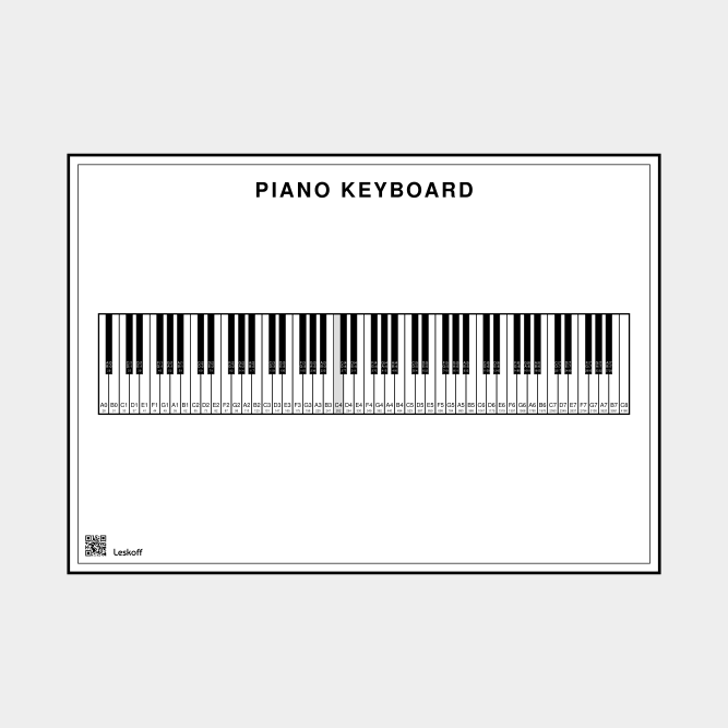 Leskoff Piano Keyboard image 1 of 1