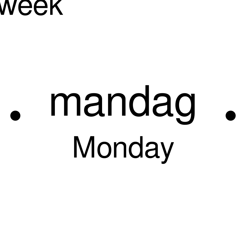 Leskoff Days of the Week image 2 of 2