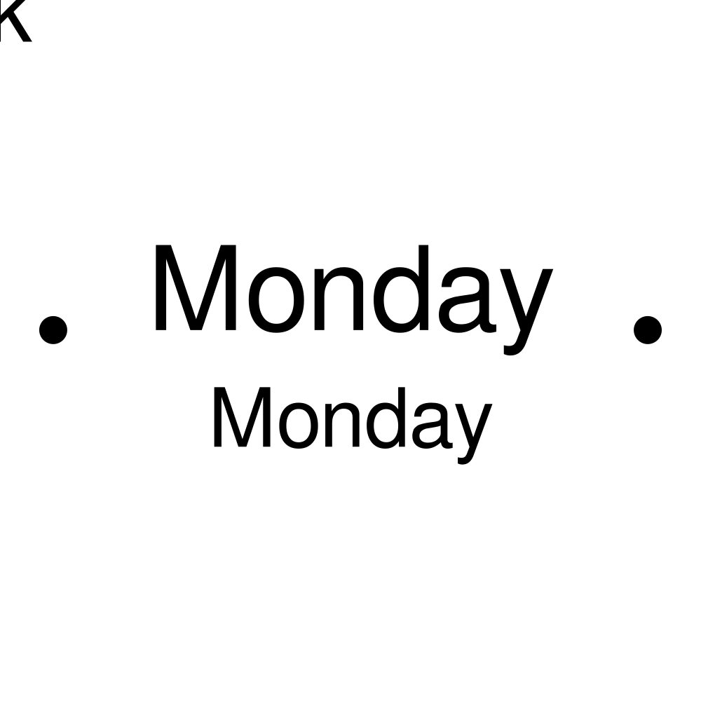 Leskoff Days of the Week image 2 of 2