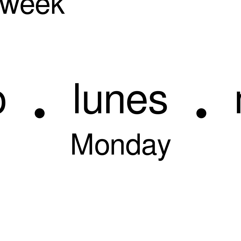 Leskoff Days of the Week Poster image 2 of 2