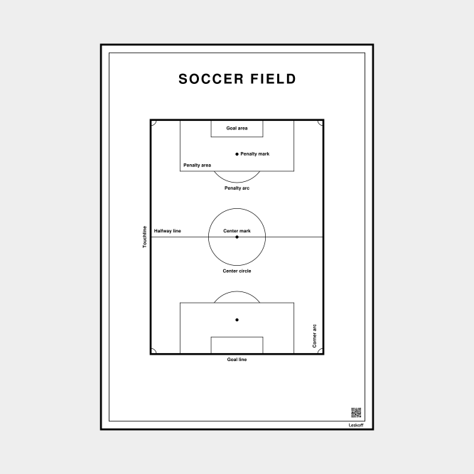 Leskoff Soccer Field Diagram image 1 of 1