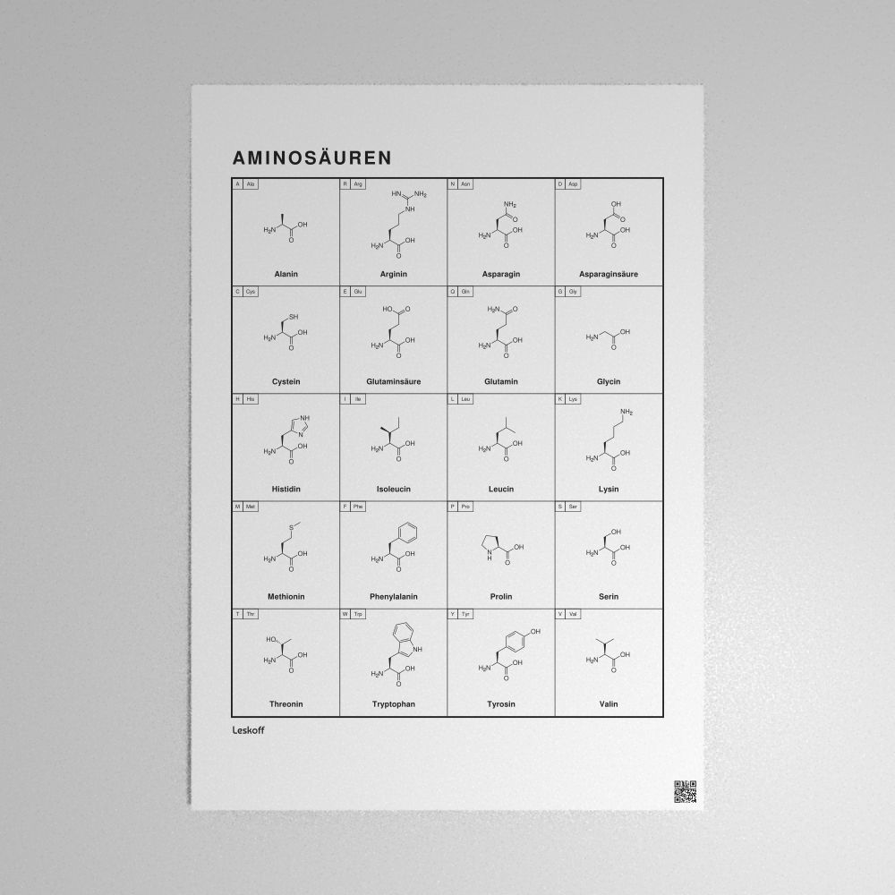 Leskoff Amino Acids Poster image 1 of 2