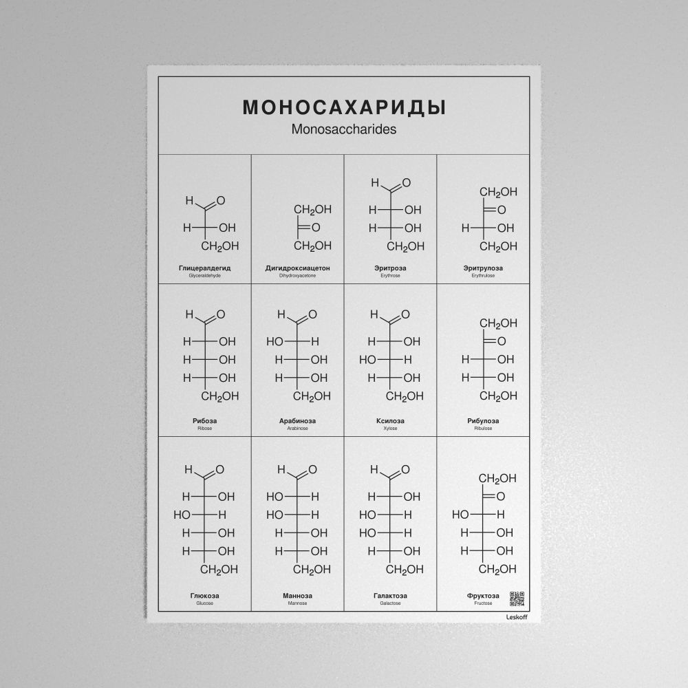 Leskoff Monosaccharides Poster image 1 of 1