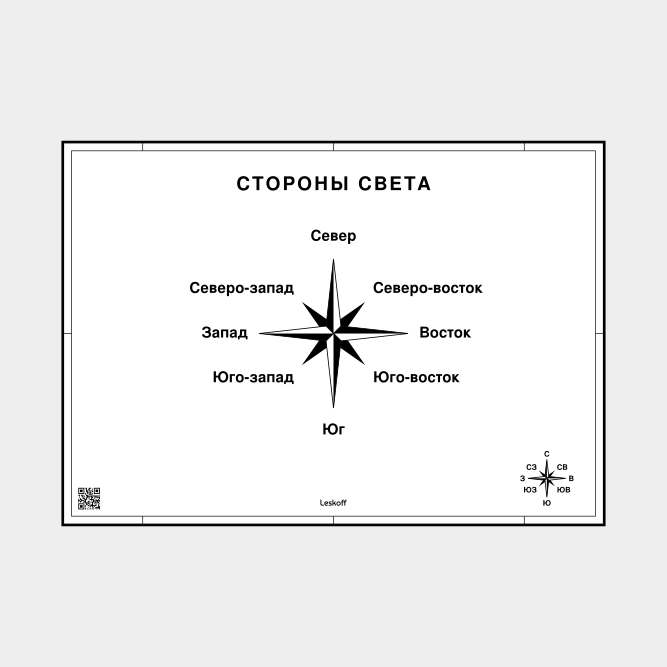 Leskoff Cardinal Directions image 1 of 1