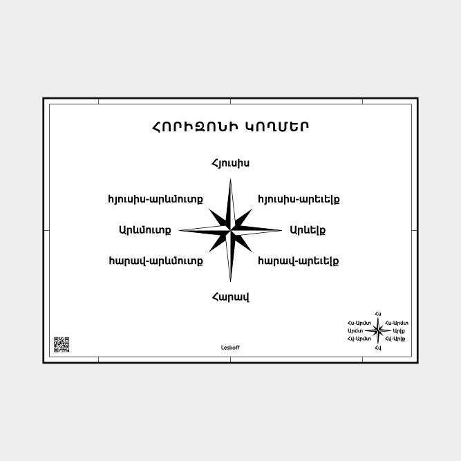 Leskoff Cardinal Directions image 1 of 1