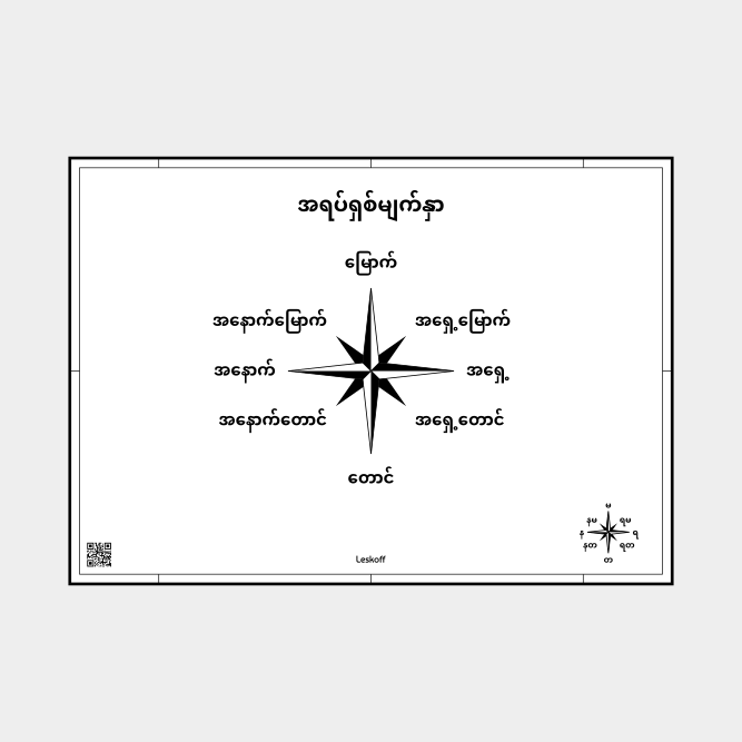Leskoff Cardinal Directions image 1 of 1