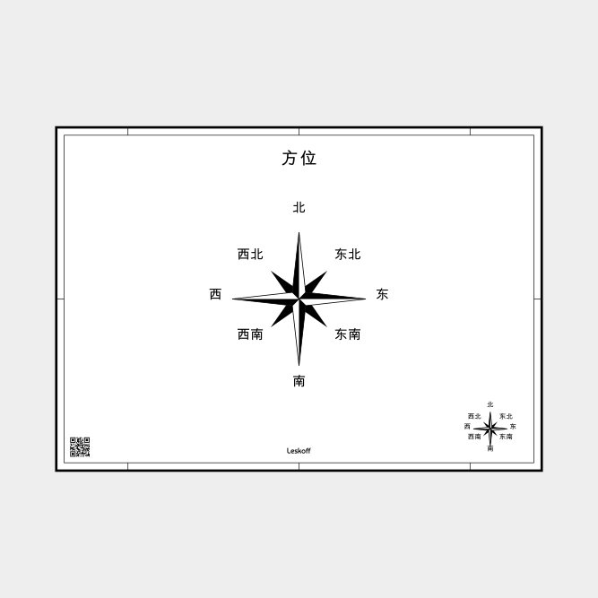 Leskoff Cardinal Directions image 1 of 1