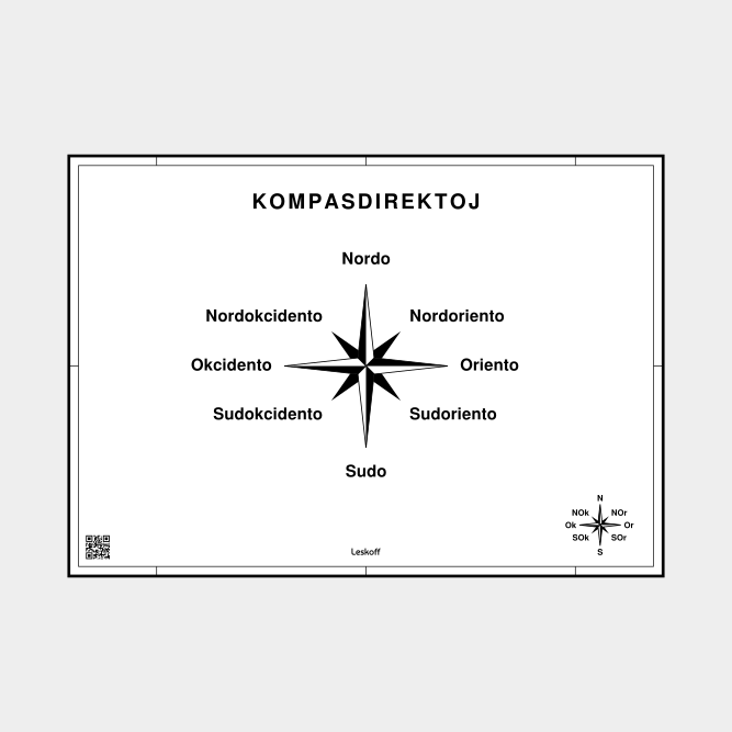 Leskoff Cardinal Directions image 1 of 1