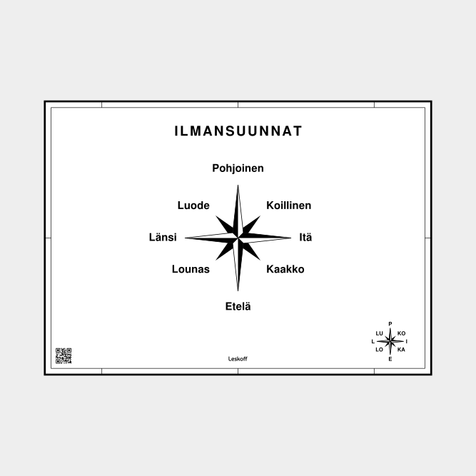 Leskoff Cardinal Directions image 1 of 1