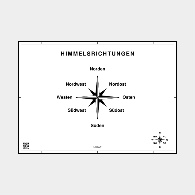 Leskoff Cardinal Directions image 1 of 1