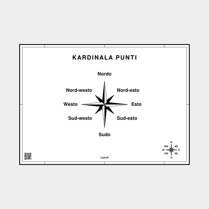 Leskoff Cardinal Directions image 1 of 1