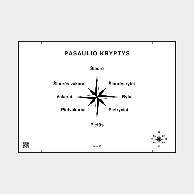 Leskoff Cardinal Directions image 1 of 1