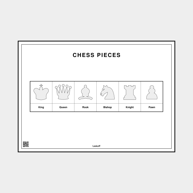 Leskoff Chess Pieces image 1 of 1