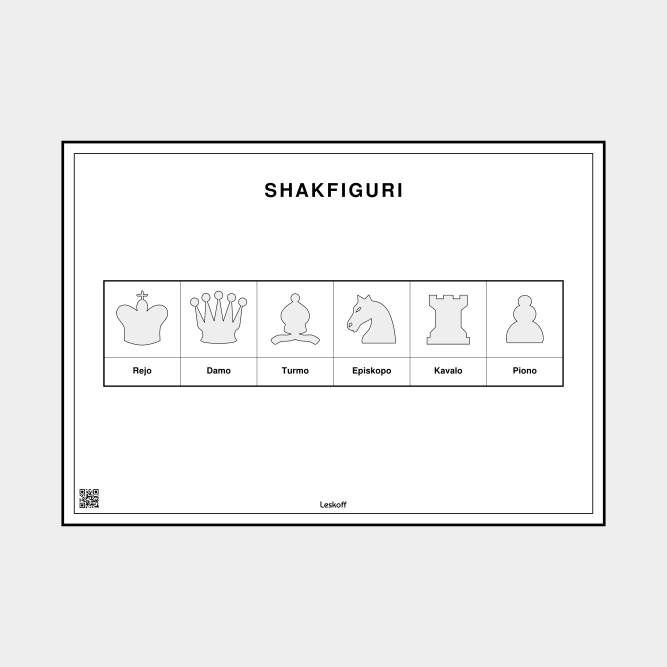 Leskoff Chess Pieces image 1 of 1