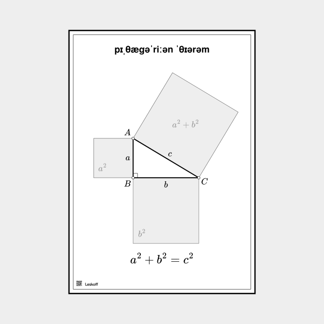 Leskoff Pythagorean Theorem image 1 of 1