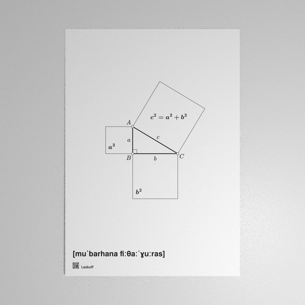 Leskoff Pythagorean Theorem Poster image 1 of 1