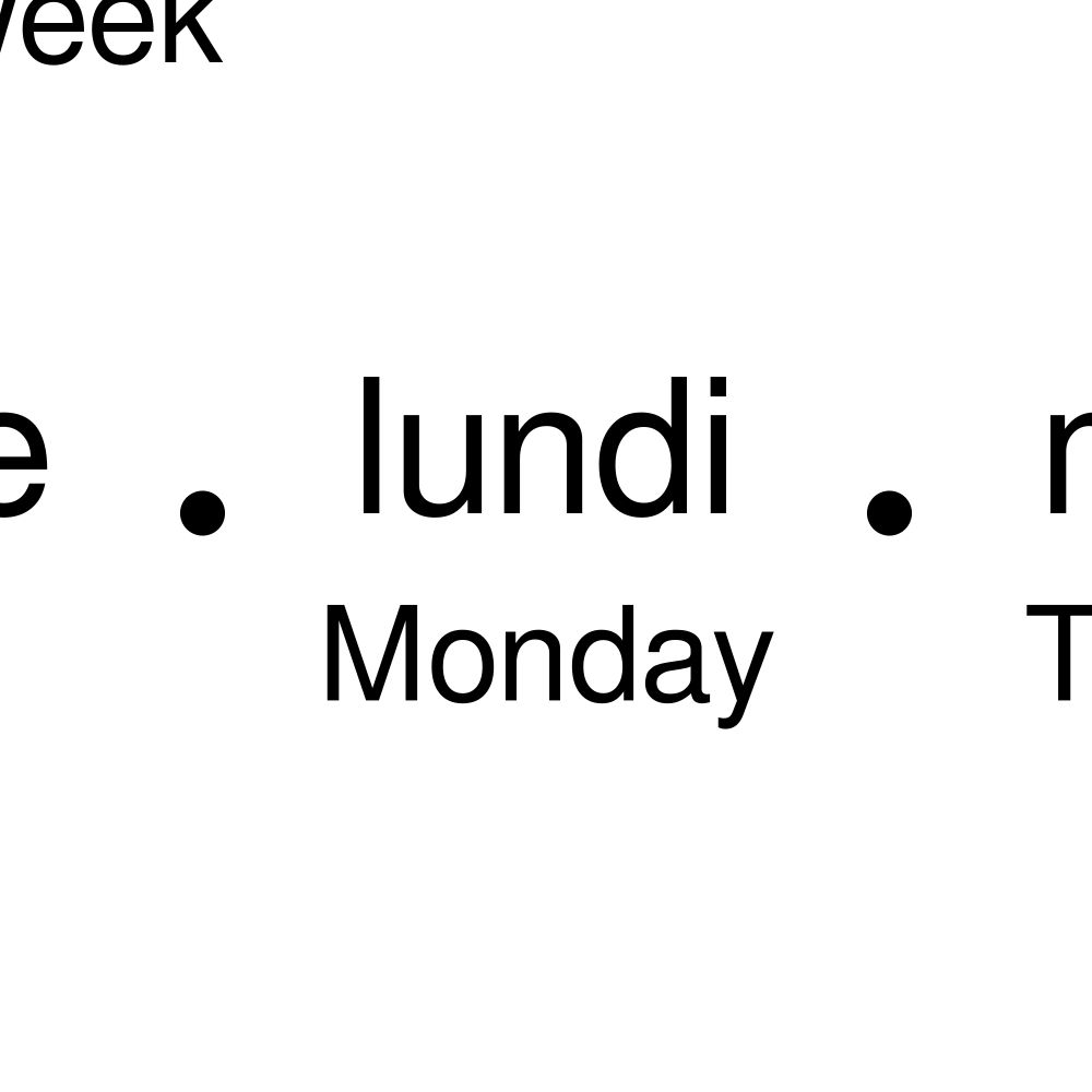 Leskoff Days of the Week Poster image 2 of 2