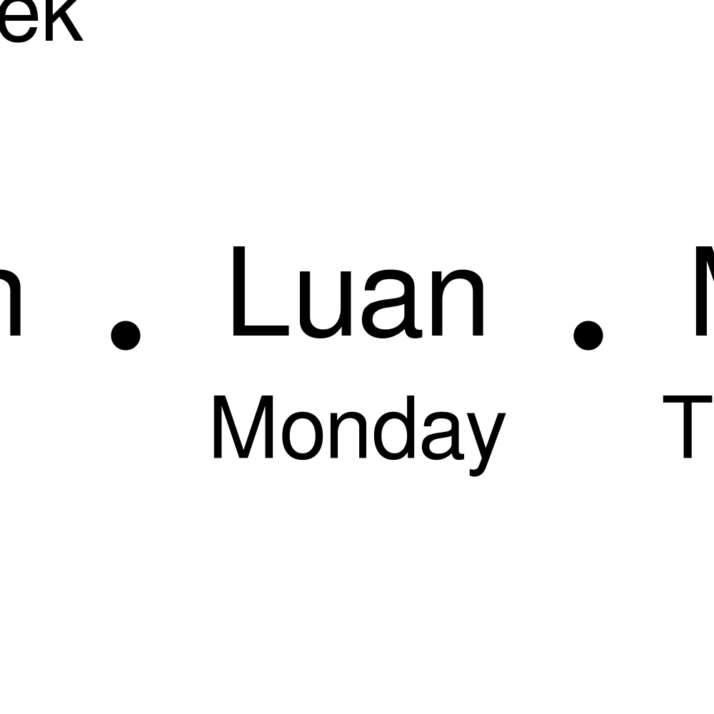 Leskoff Days of the Week Poster image 2 of 2