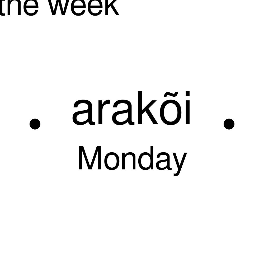 Leskoff Days of the Week Poster image 2 of 2