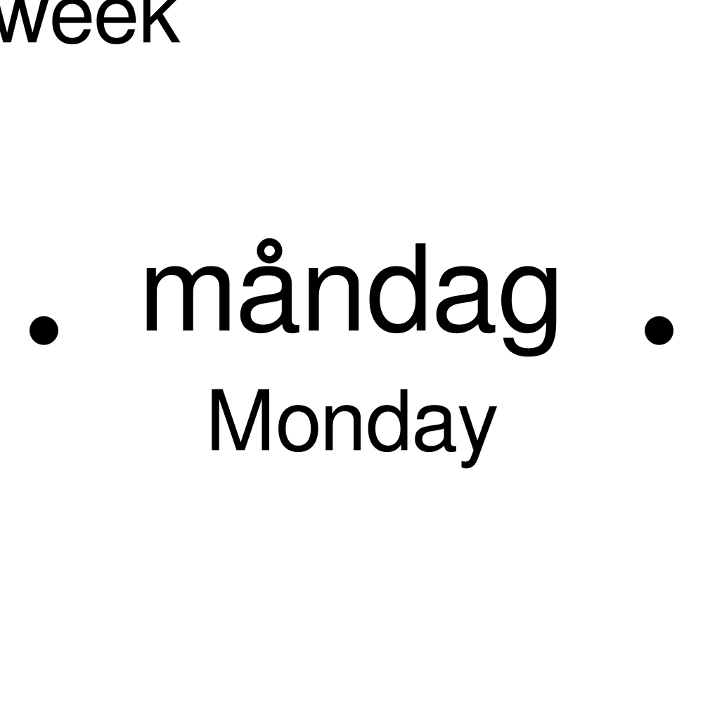 Leskoff Days of the Week Poster image 2 of 2