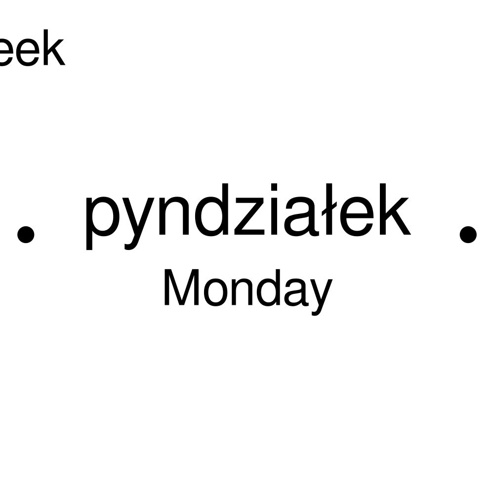 Leskoff Days of the Week Poster image 2 of 2