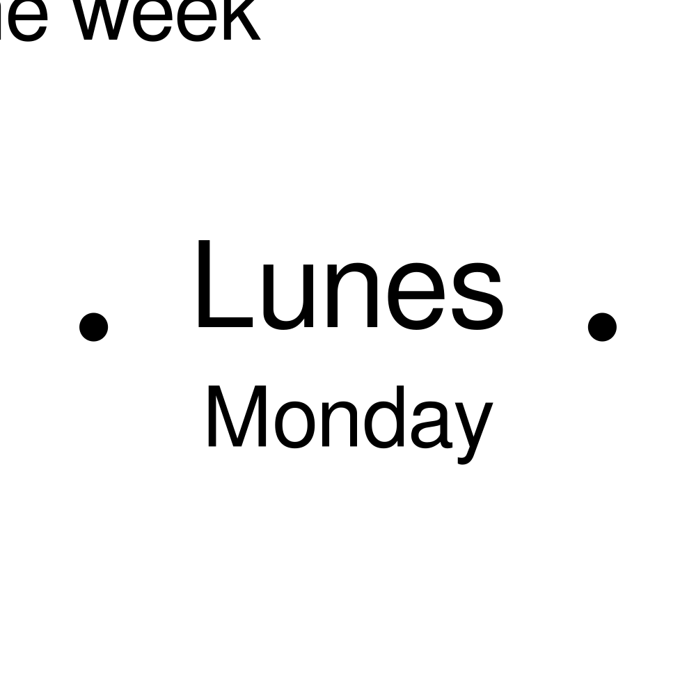 Leskoff Days of the Week image 2 of 2
