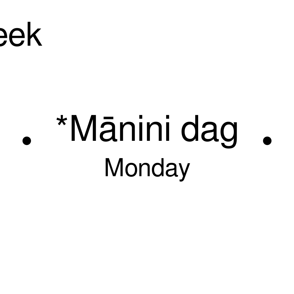 Leskoff Days of the Week Poster image 2 of 2