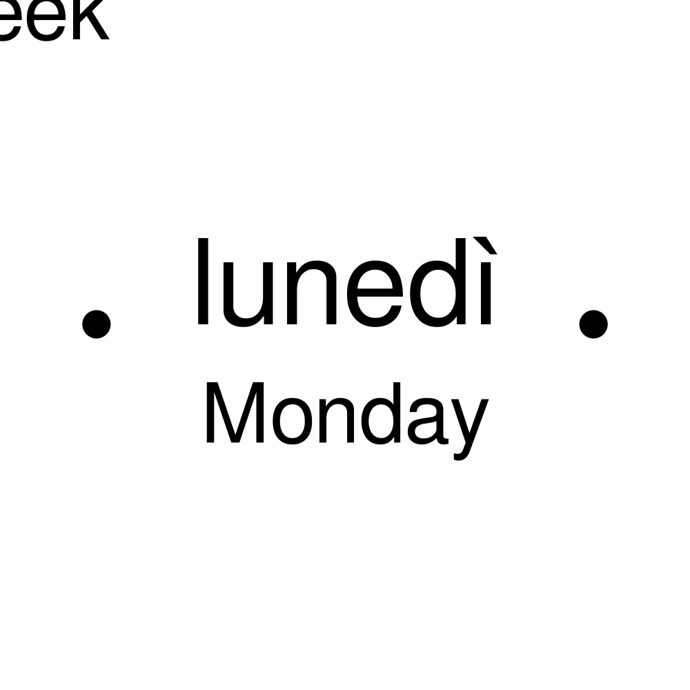 Leskoff Days of the Week Poster image 2 of 2