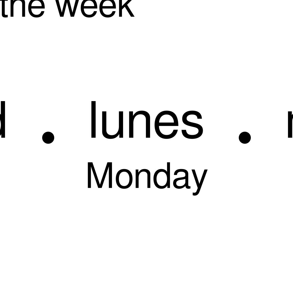 Leskoff Days of the Week Poster image 2 of 2
