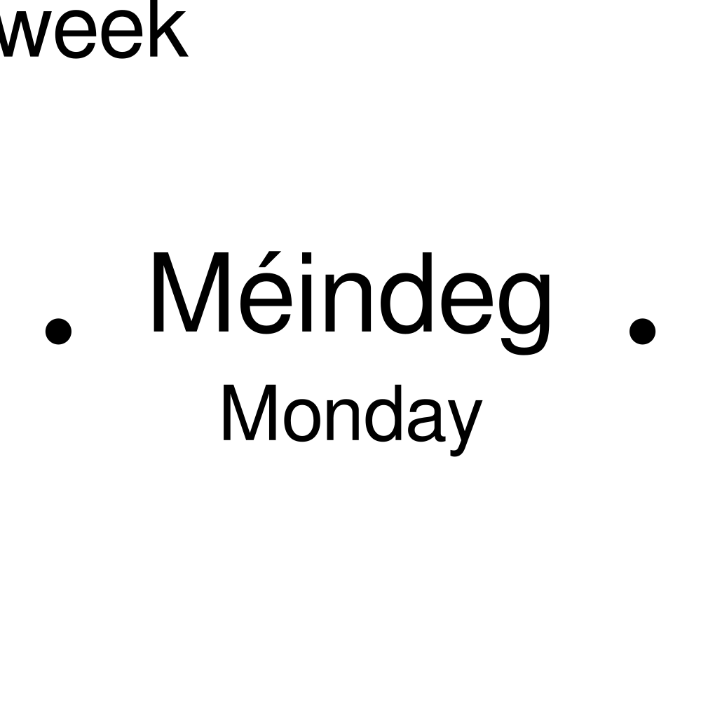 Leskoff Days of the Week Poster image 2 of 2