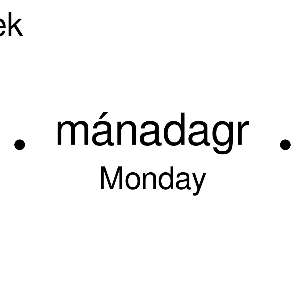 Leskoff Days of the Week Poster image 2 of 2