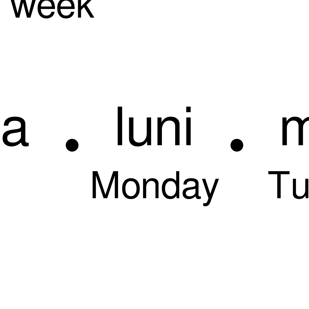 Leskoff Days of the Week Poster image 2 of 2