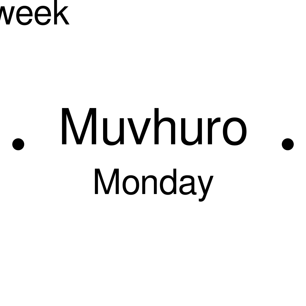 Leskoff Days of the Week Poster image 2 of 2