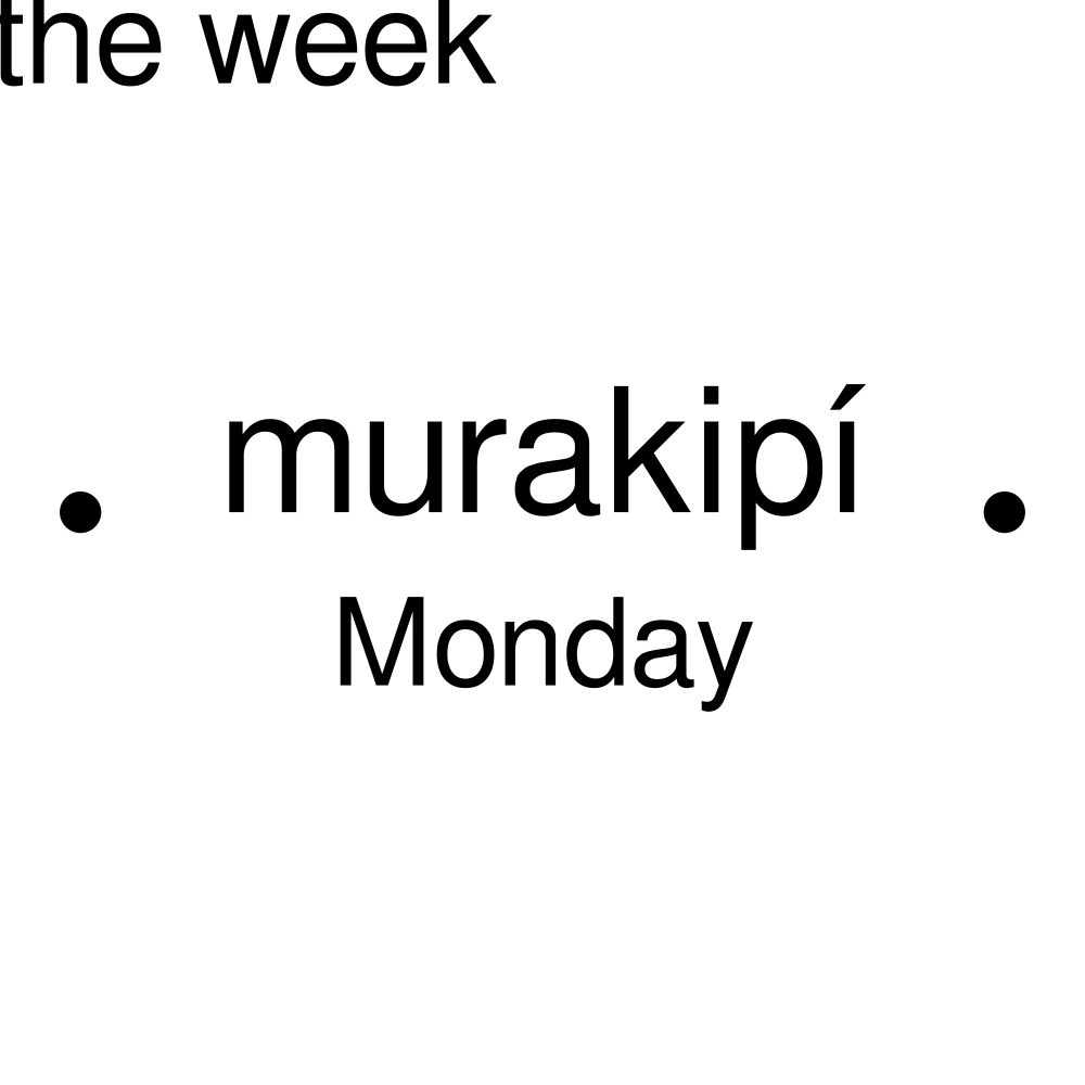 Leskoff Days of the Week Poster image 2 of 2