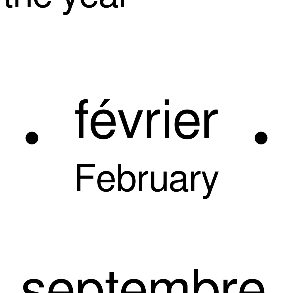 Leskoff Months of the Year Poster image 2 of 2