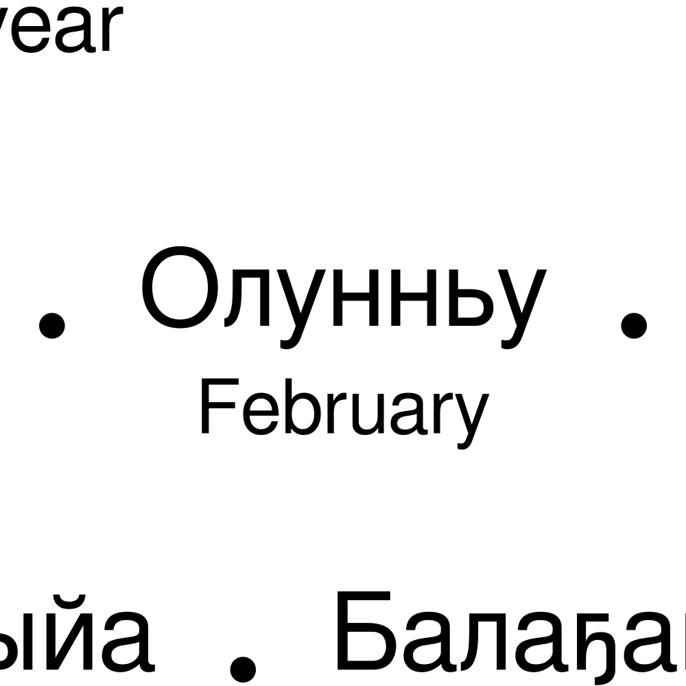 Leskoff Months of the Year Poster image 2 of 2