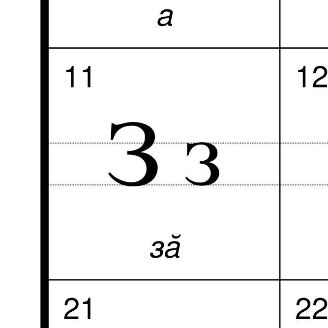 Leskoff Chuvash Alphabet image 2 of 2