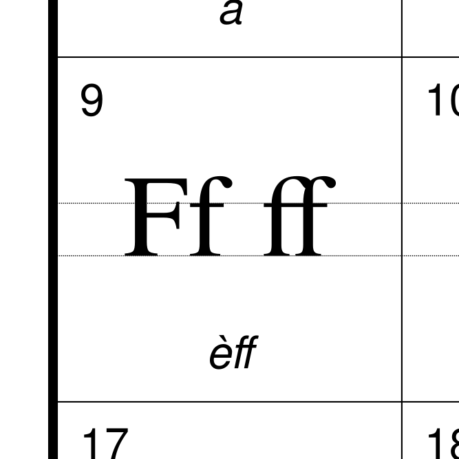Leskoff Welsh Alphabet image 2 of 2