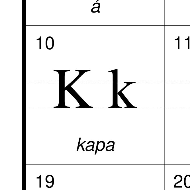 Leskoff Tetum Alphabet image 2 of 2