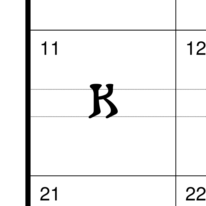 Leskoff Gothic Alphabet image 2 of 2